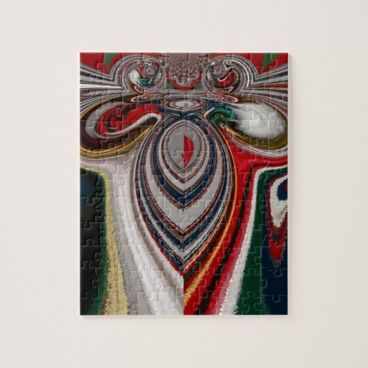 HO HO HO! Nieuwste kerstretro Hakuna Ma Legpuzzel (Verticaal)