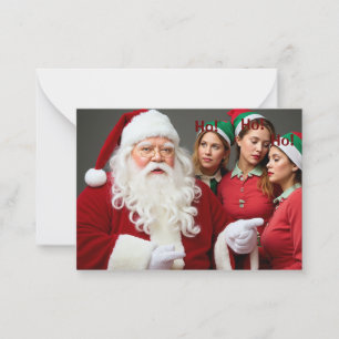 Ho! Ho! Ho! Notitiekaartje