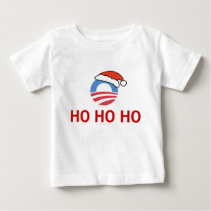 Ho Ho Ho Obama Long Meve Baby shirt