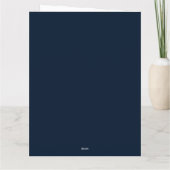 Ho Ho Ho Oh Nee! Schattige Peperkoek Man Kaart (Achterkant)