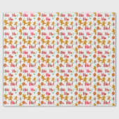 Ho Ho Ho Oh Nee! T-shirt Cadeaupapier (Vlak)