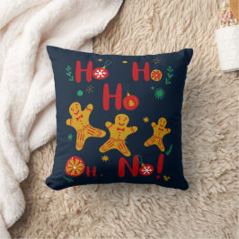 Ho Ho Ho Oh Nee! T-shirt Kussen