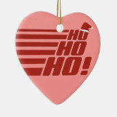 Ho Ho Ho op maat Xmas ornament (Rechts)