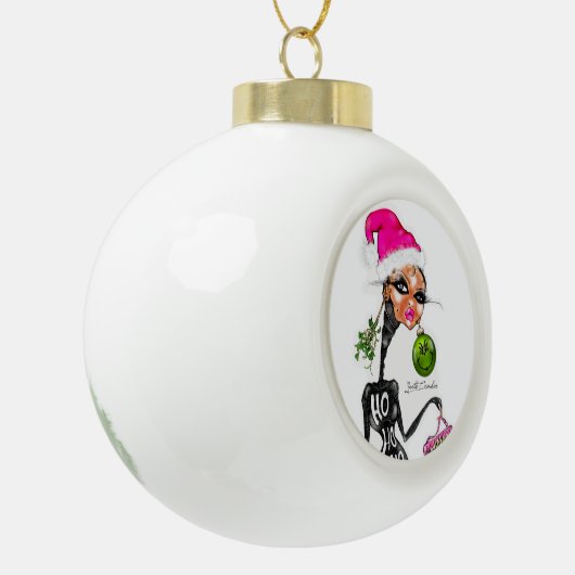 HO HO HO ORNAMENT (Links)
