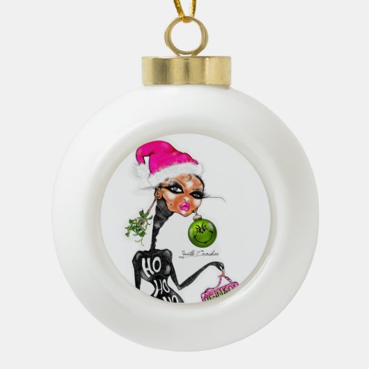 HO HO HO ORNAMENT (Voorkant)