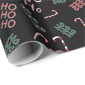 Ho Ho Ho paper  Cadeaupapier (Rol Hoek)
