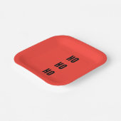 Ho Ho Ho Papieren Bordje (Gebogen)