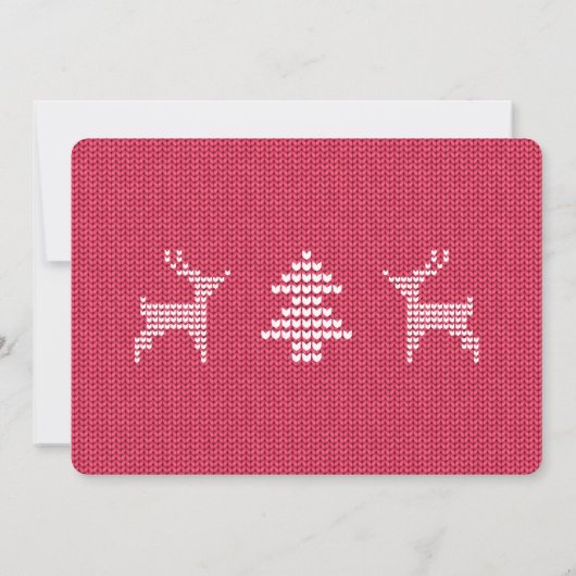 Ho Ho Ho Photo Christmas Wenskaart Kaart (Achterkant)