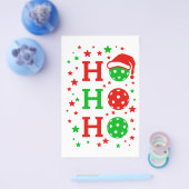 Ho Ho Ho Pickleball – Funny Christmas Sports  Flyer (Enkel)