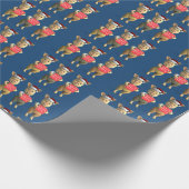 Ho Ho Ho Piglets Cadeaupapier (Hoek)