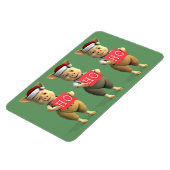 Ho Ho Ho Piglets Magneet (Linkerzijde)