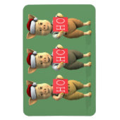 Ho Ho Ho Piglets Magneet (Verticaal)