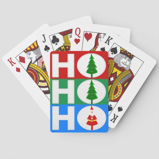 ho ho ho pokerkaarten (Achterkant)