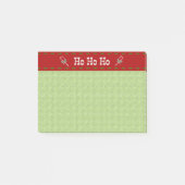 Ho Ho Ho Post-it® Notes (Voorkant)