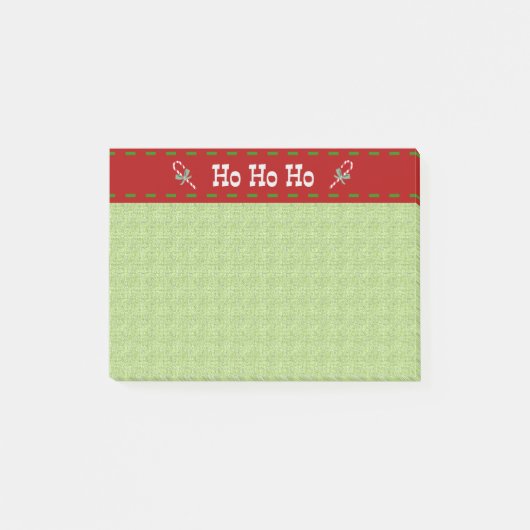 Ho Ho Ho Post-it® Notes (Voorkant)