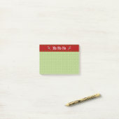 Ho Ho Ho Post-it® Notes (Op bureau)