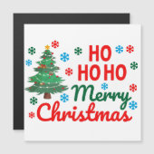 HO HO HO PRETTIG KERSTFEEST (Voorkant / Achterkant)