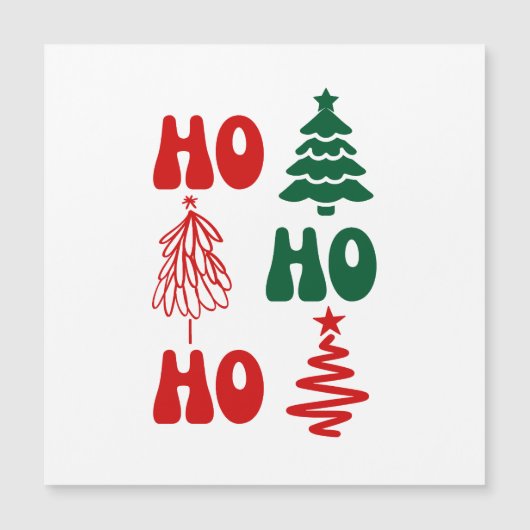 HO HO HO PRETTIG KERSTFEEST (Voorkant)