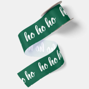 ho ho ho Prettig Kerstfeest Stijlvol Eenvoudig Mod Satijnen Lint