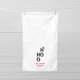 Ho Ho Ho: Prettig kerstfeest Theedoek