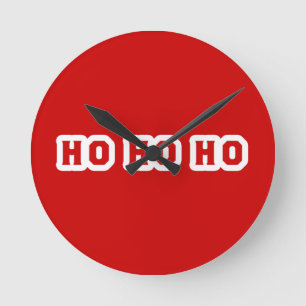 HO HO HO RONDE KLOK