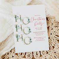 Ho Ho Ho Rood Goud Groen Kerstfeest