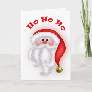 Ho Ho Ho Santa Card Feestdagen Kaart