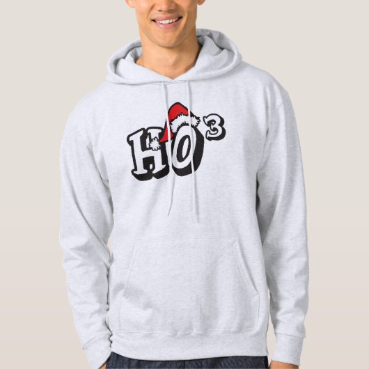 Ho Ho Ho Santa Claus Hoodie (Voorkant)