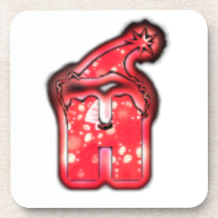 Ho Ho Ho! Santa Claus Pet Merry kerstster Bier Onderzetter