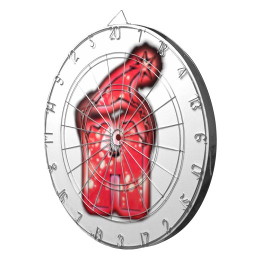 Ho Ho Ho! Santa Claus Pet Merry kerstster Dartbord (Voorkant Rechts)