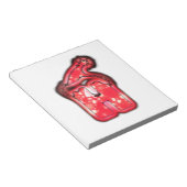 Ho Ho Ho! Santa Claus Pet Merry kerstster.png Notitieblok (Schuin)