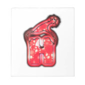 Ho Ho Ho! Santa Claus Pet Merry kerstster.png Notitieblok (Voorkant)