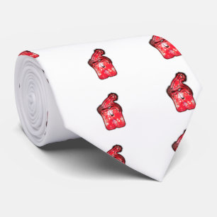 Ho Ho Ho! Santa Claus Pet Merry kerstster. Stropdas