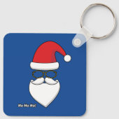 Ho Ho Ho Santa Claus Sleutelhanger (Achterkant)