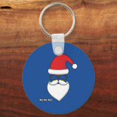 Ho Ho Ho Santa Claus Sleutelhanger (Voorkant)