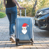 Ho Ho Ho Santa Claus Sticker (Koffer Insitu)