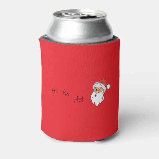 Ho ho ho santa clause  blikjeskoeler (Blikje Achterkant)