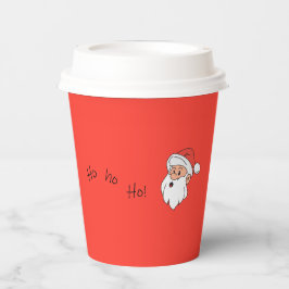 Ho ho ho santa clause papieren bekers