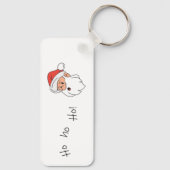 Ho ho ho santa clause  sleutelhanger (Achterkant)