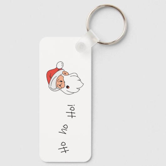 Ho ho ho santa clause  sleutelhanger (Achterkant)