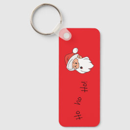 Ho ho ho santa clause sleutelhanger
