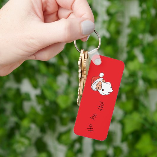 Ho ho ho santa clause  sleutelhanger (Hand)