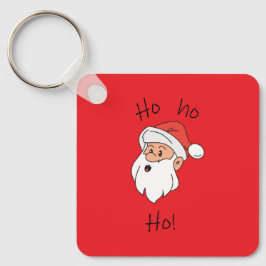 Ho ho ho santa clause sleutelhanger