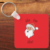 Ho ho ho santa clause sleutelhanger (Voorkant)