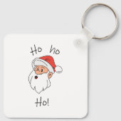 Ho ho ho santa clause sleutelhanger (Achterkant)