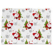 Ho Ho Ho Santa- en kerstbomen Grote cadeautas (Voorkant)