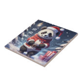 HO.HO.HO SANTA PANDA TEGELTJE (Zijkant)