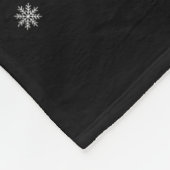 Ho Ho Ho Santa Rendier Pet Elf Matching Pug Xmas Fleece Deken (Hoek)