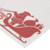 Ho Ho Ho Santa Sleigh Ride Christmas Tablecloth Tafelkleed (Gekanteld)