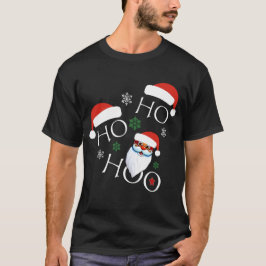 Ho Ho Ho Santa T-Shirt Perfect voor Heren Festivel
